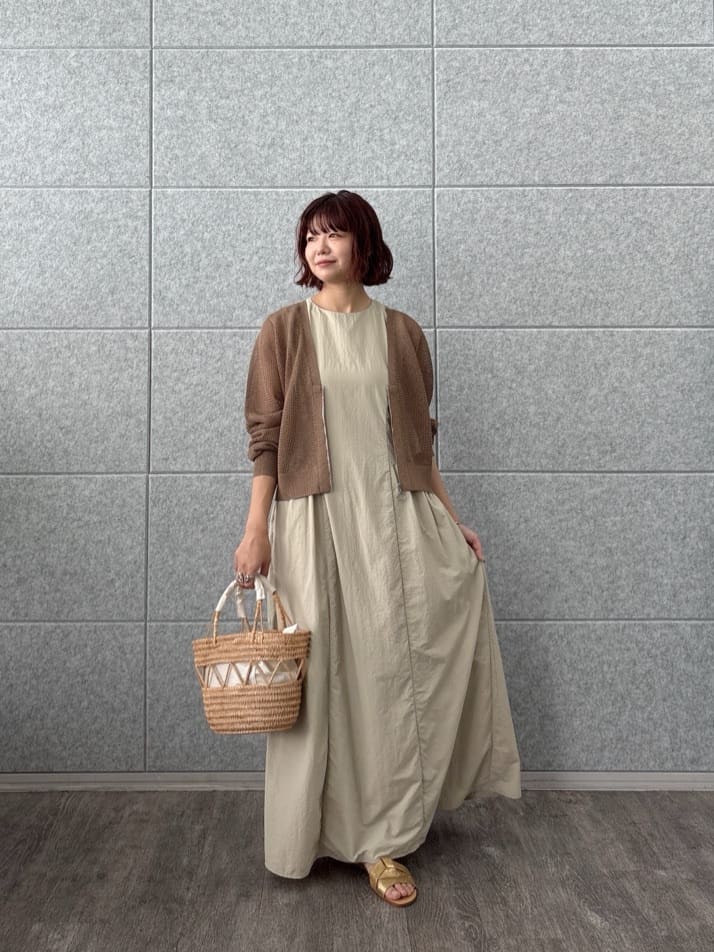 UKIさんの「INDIVI｜◆ナイロンタスランワンピース」を使ったコーディネート