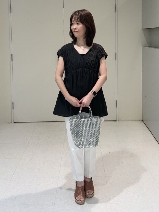 makiさんの「UNTITLED｜コットンキャミソール」を使ったコーディネート