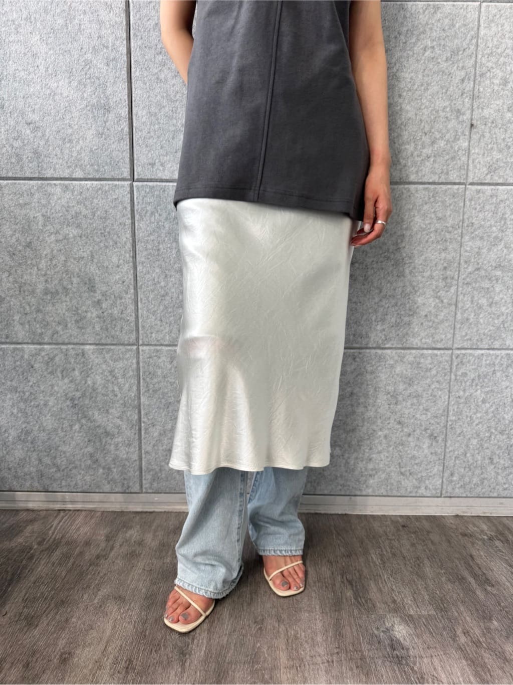 uchi__yamaさんの「CODE A｜【Cup-in】design cut tank」を使ったコーディネート