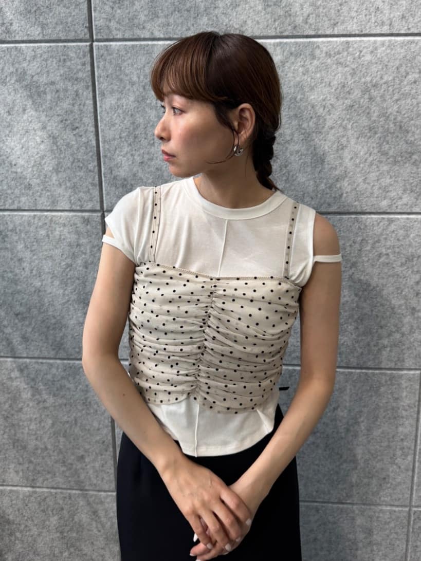designer yukaさんの「CODE A｜compact edge tee」を使ったコーディネート