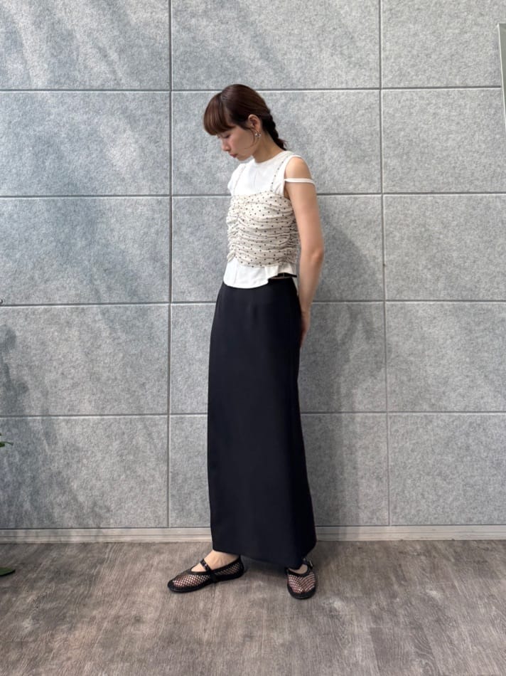 designer yukaさんの「CODE A｜compact edge tee」を使ったコーディネート