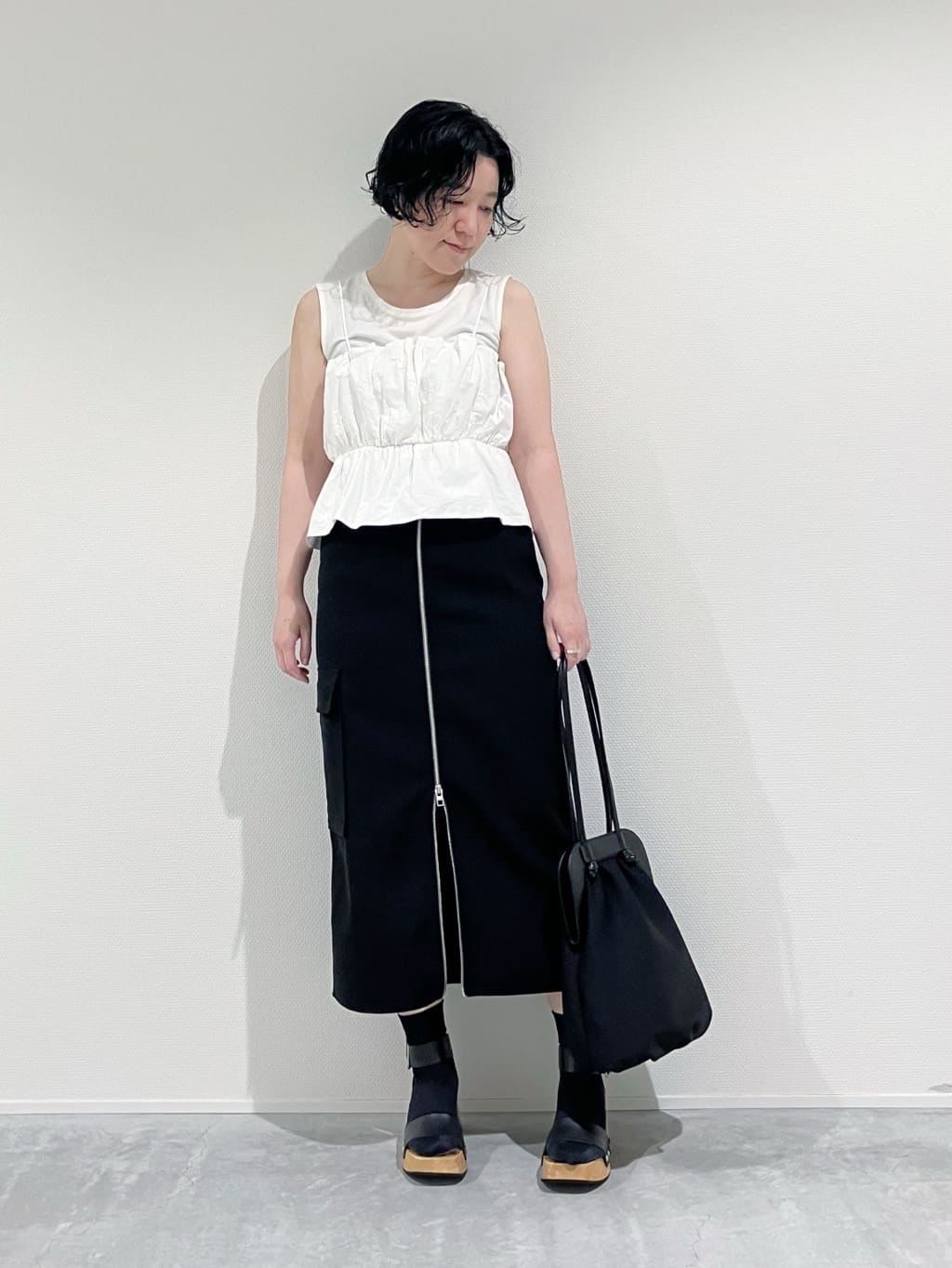 Cさんの「HIROKO HAYASHI｜POLARIS（ポラリス）縦型トートバッグ」を使ったコーディネート
