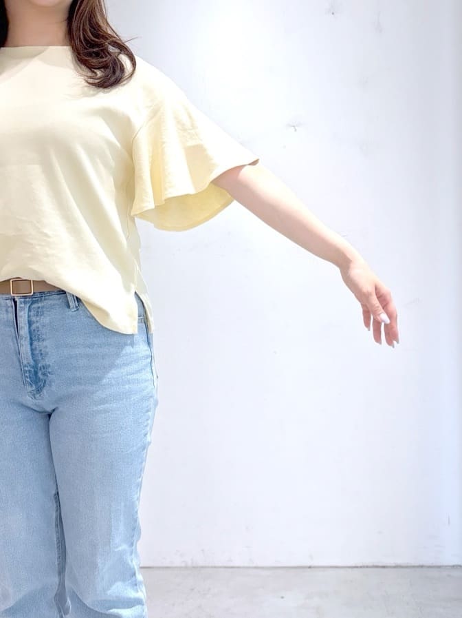 UDOさんの「OPAQUE.CLIP｜シンプルスクエアベルト」を使ったコーディネート