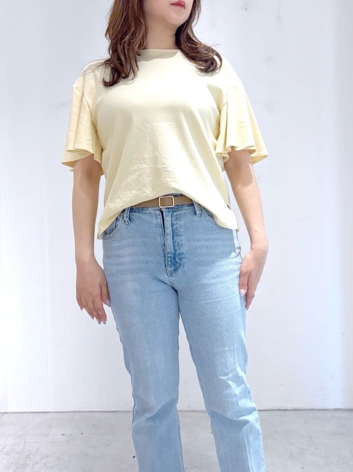 UDOさんの「OPAQUE.CLIP｜シンプルスクエアベルト」を使ったコーディネート