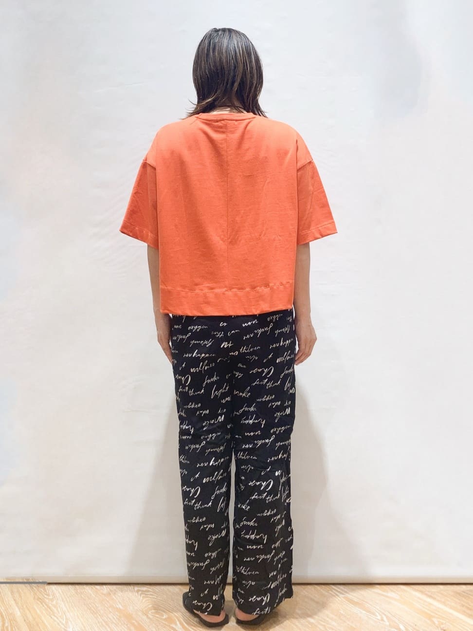 Shihoさんの「OPAQUE.CLIP｜◆《5色展開》ワイドシルエットTシャツ【洗濯機洗い可】」を使ったコーディネート
