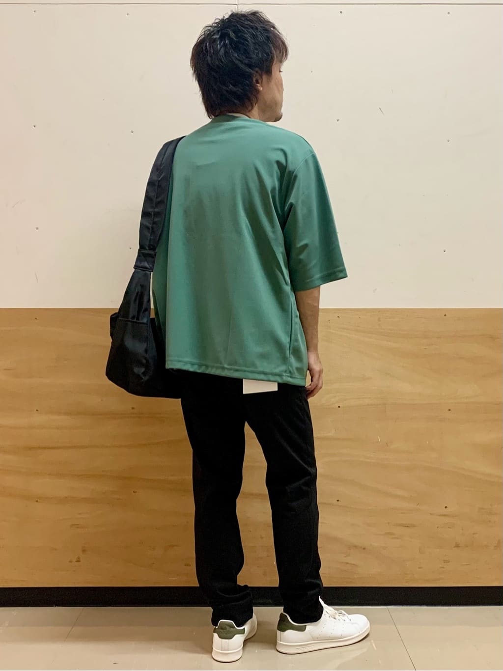 MATUさんの「THE SHOP TK｜五分袖カーディガン+半袖Tシャツセットアイテム 洗濯機OK」を使ったコーディネート