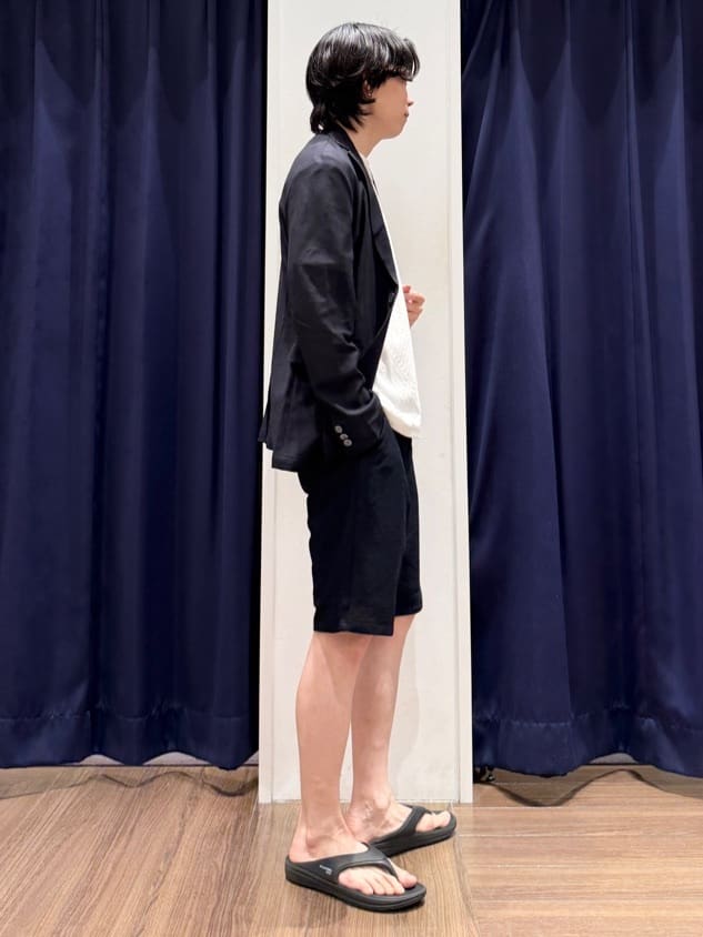 Tightさんの「THE SHOP TK｜シャリルジャージ ジャケット　洗濯機OK/吸水速乾/イージーケア/セットアップ可」を使ったコーディネート