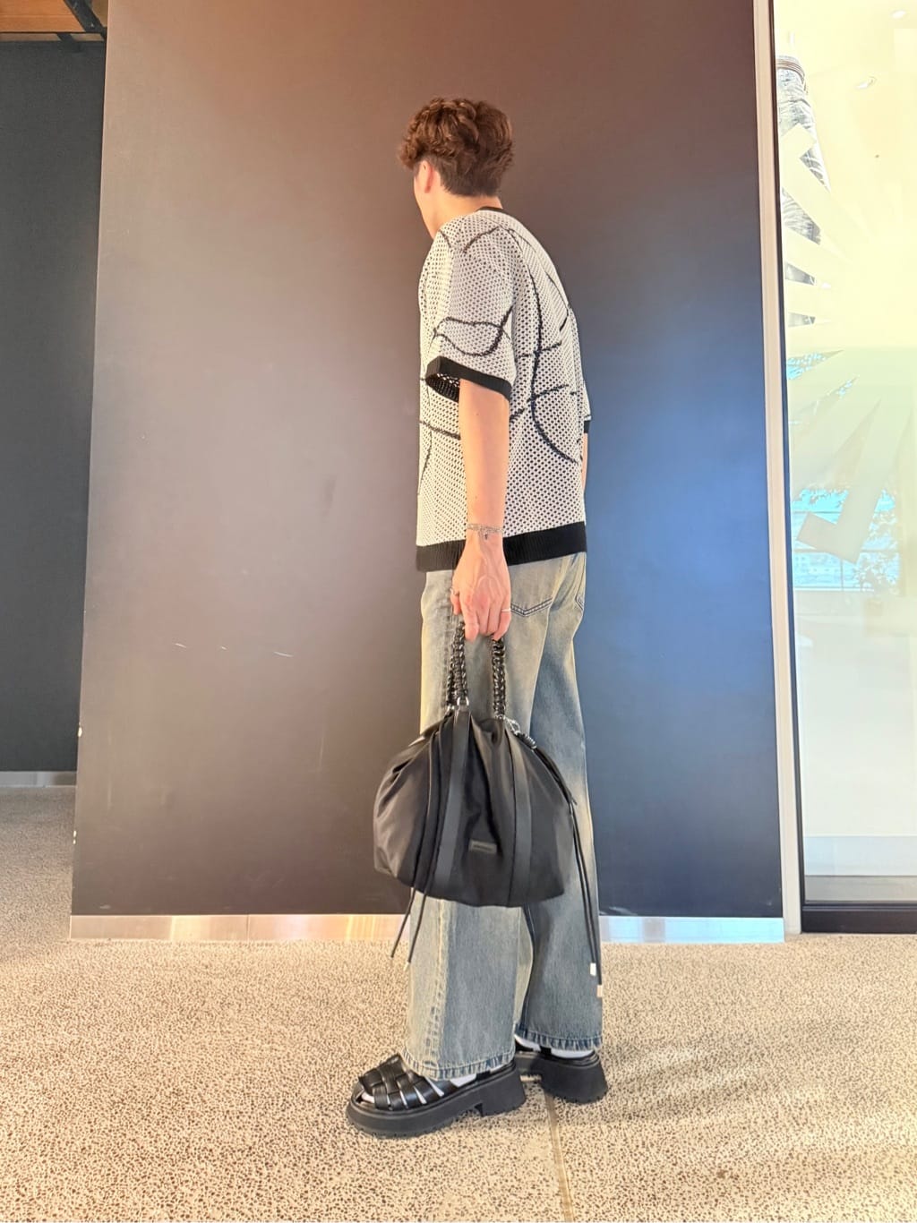 HARUさんの「tk.TAKEO KIKUCHI｜◆ラインアートニットポロ」を使ったコーディネート
