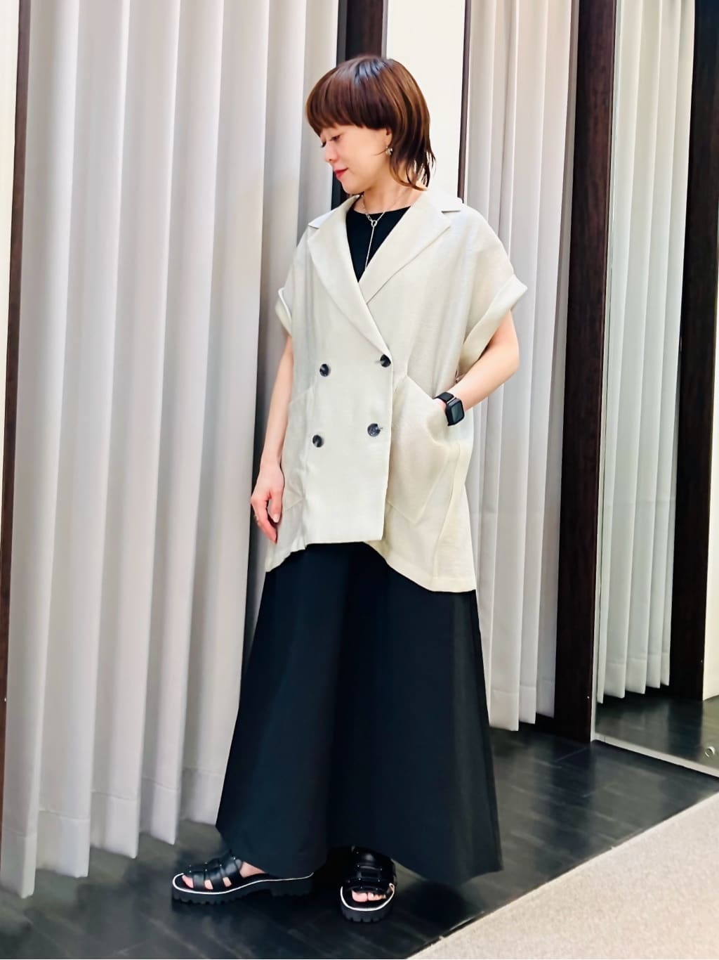 YUKIさんの「INDIVI｜」を使ったコーディネート