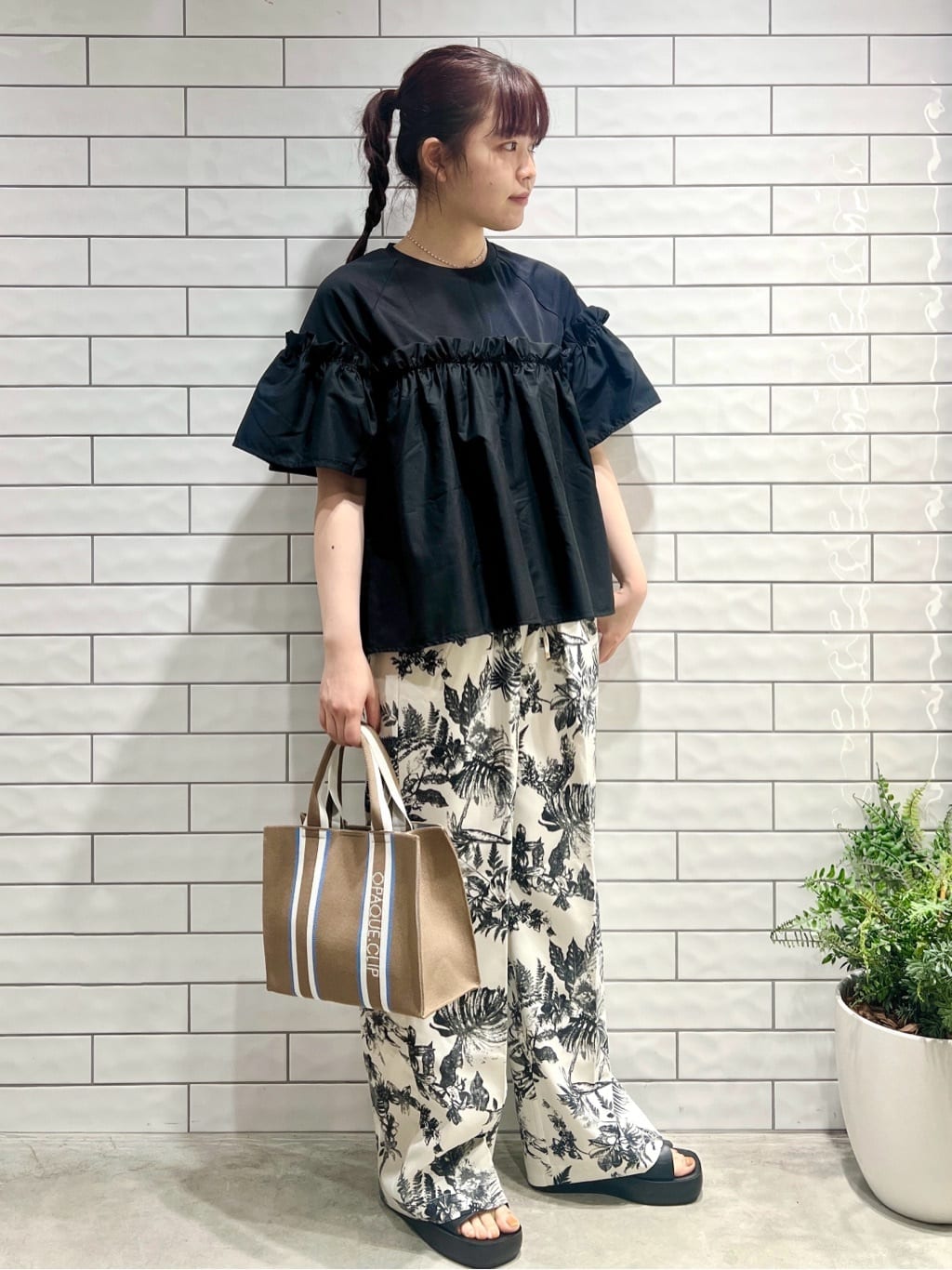  まるみさんの「OPAQUE.CLIP｜」を使ったコーディネート