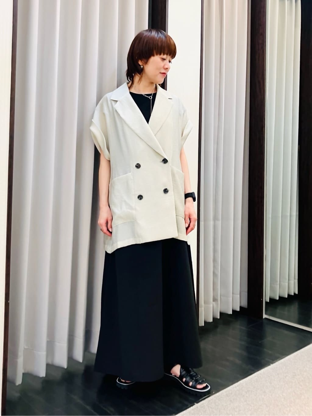 YUKIさんの「INDIVI｜」を使ったコーディネート