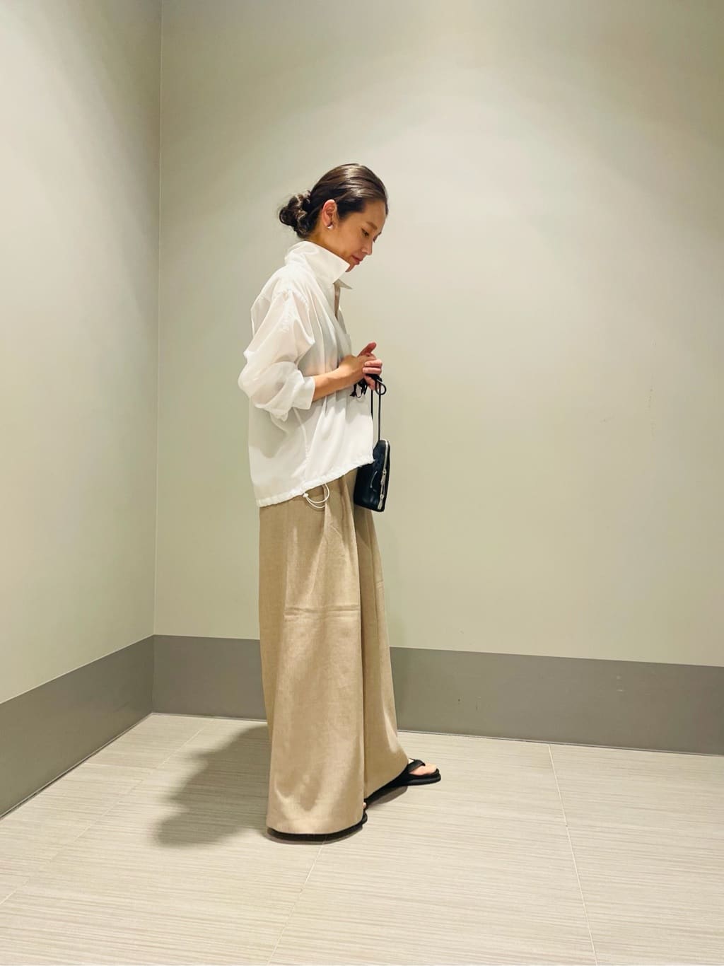 Annさんの「DRESSTERIOR｜◆シュリンクレザーマルチポーチ」を使ったコーディネート