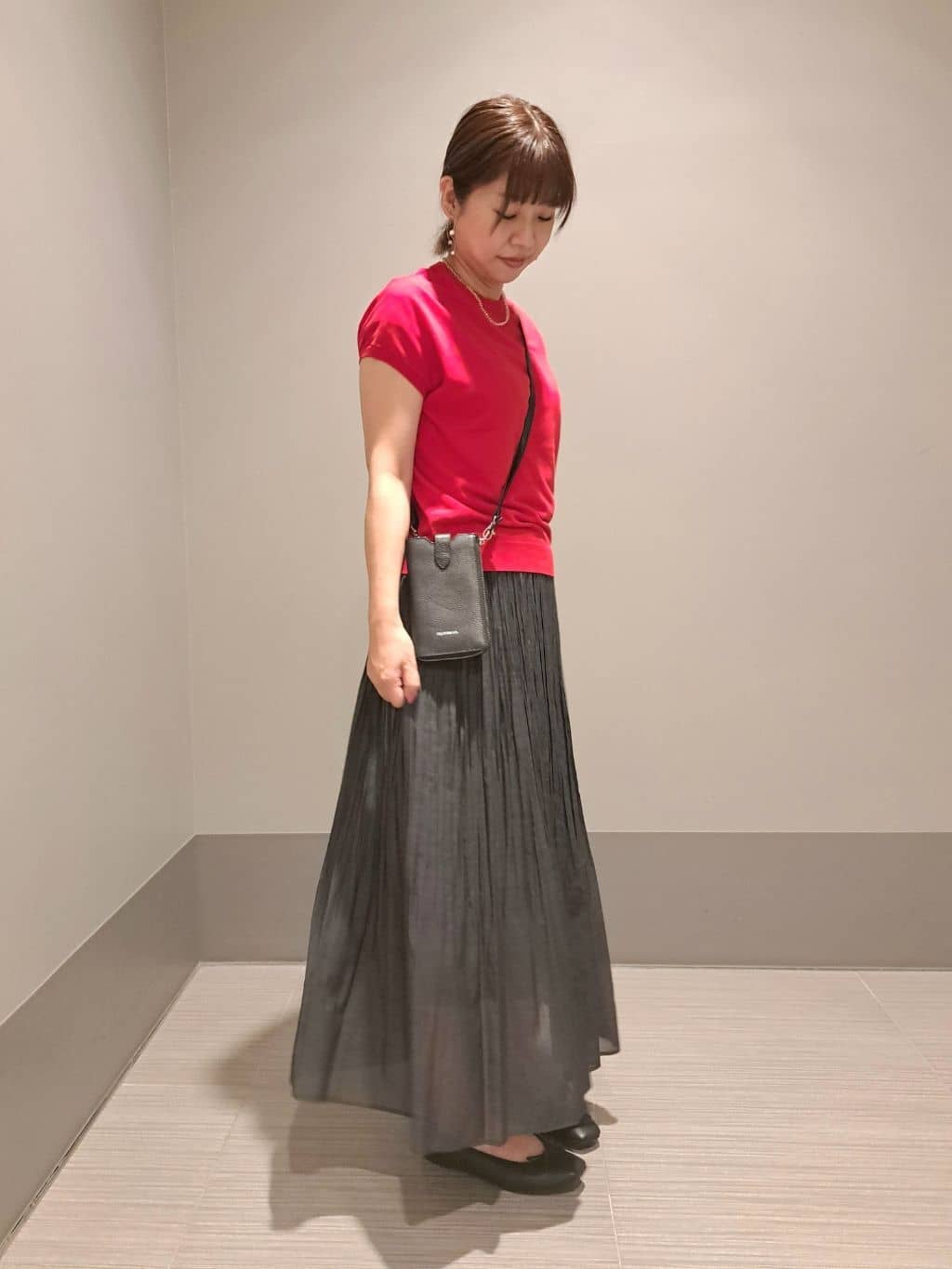 Takahashiさんの「DRESSTERIOR｜◆ソフトレザーバレエシューズ」を使ったコーディネート