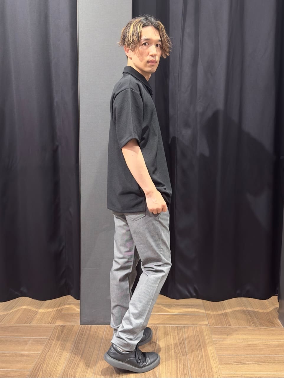 tomoyaさんの「THE SHOP TK｜ドライタッチカノコポロシャツ 洗濯機OK」を使ったコーディネート