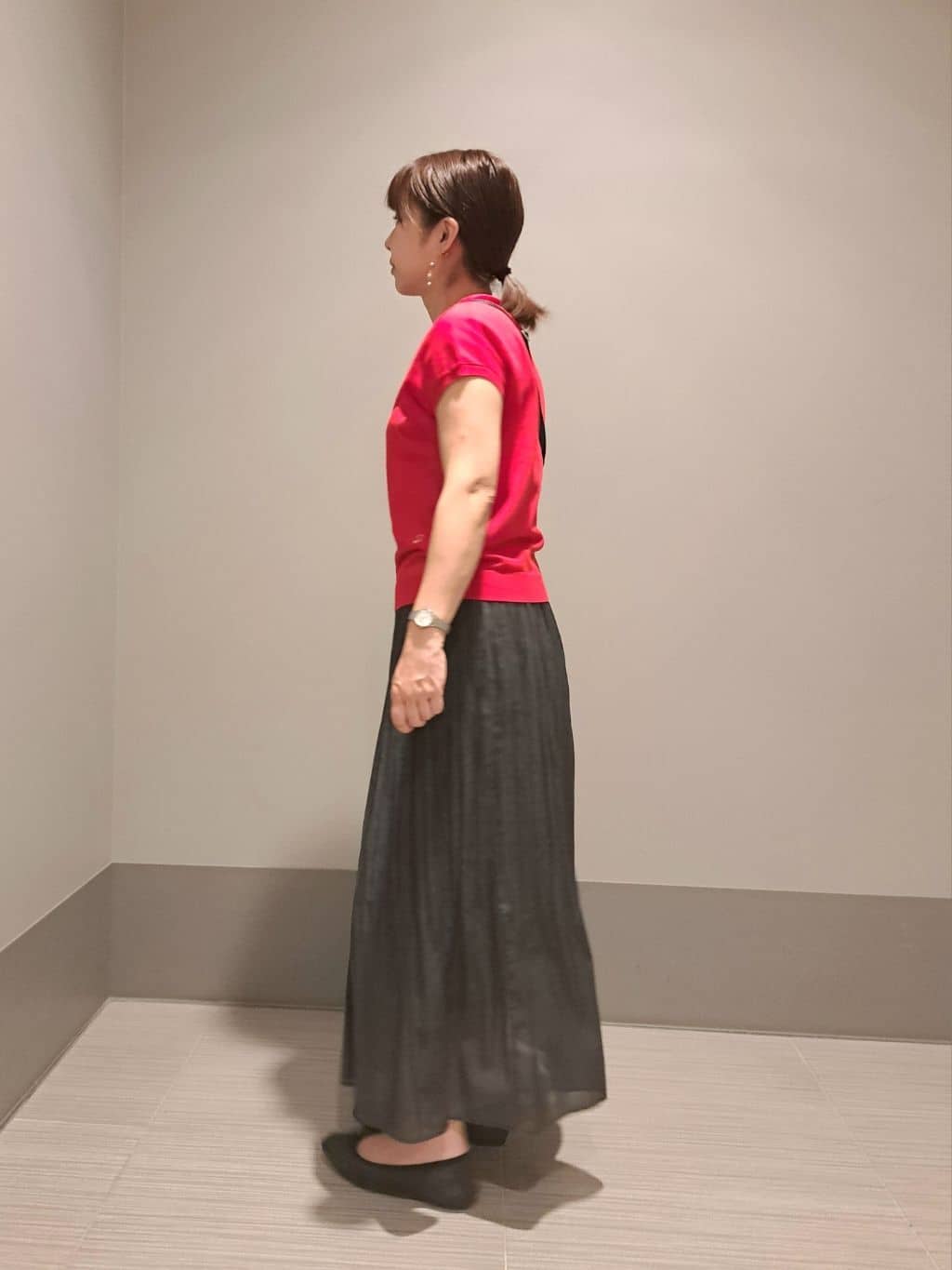 Takahashiさんの「DRESSTERIOR｜◆ソフトレザーバレエシューズ」を使ったコーディネート