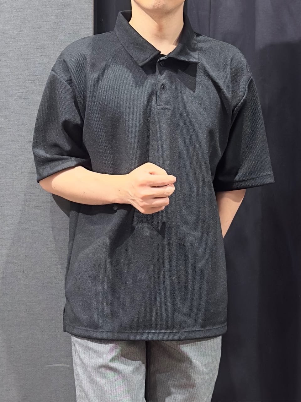 tomoyaさんの「THE SHOP TK｜ドライタッチカノコポロシャツ 洗濯機OK」を使ったコーディネート
