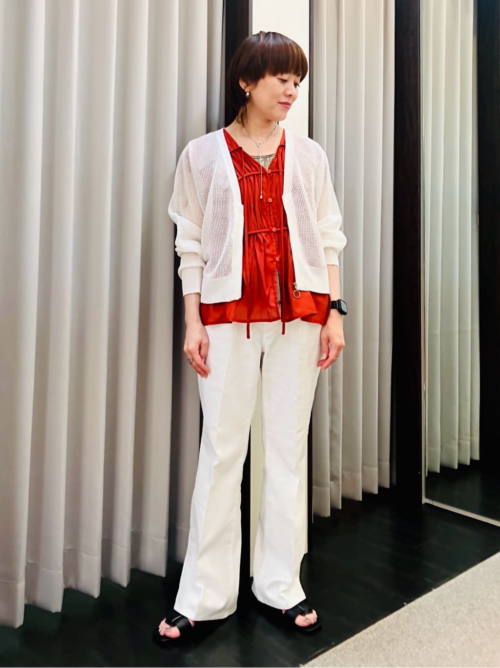 YUKIさんの「INDIVI｜」を使ったコーディネート