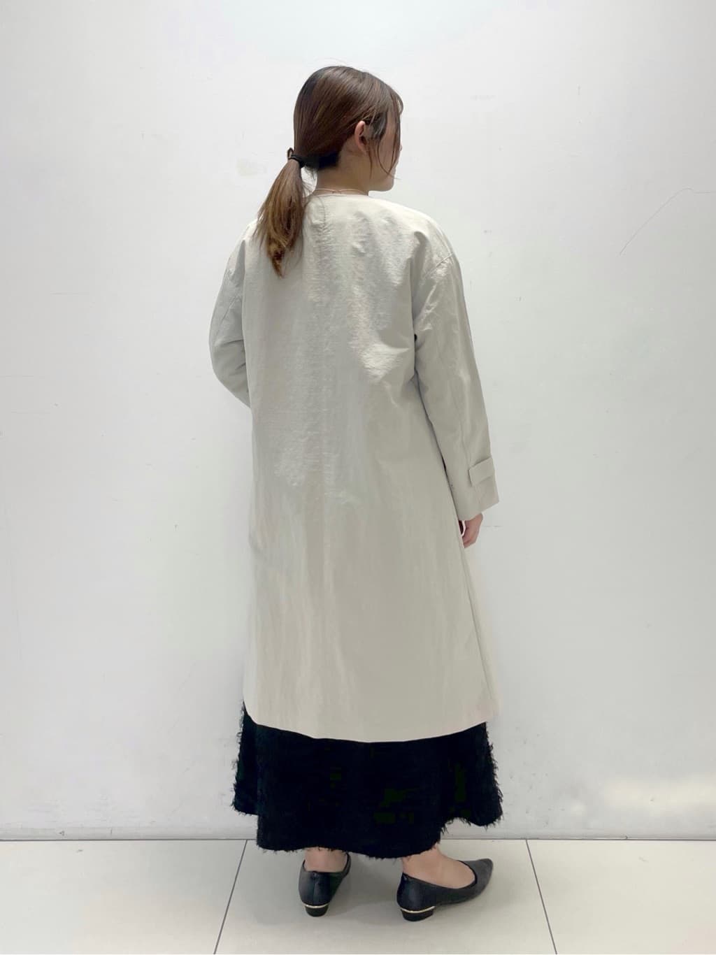 YUUKIさんの「INDIVI｜◆【洗える】袖＆裾 シアーデザイントップス」を使ったコーディネート