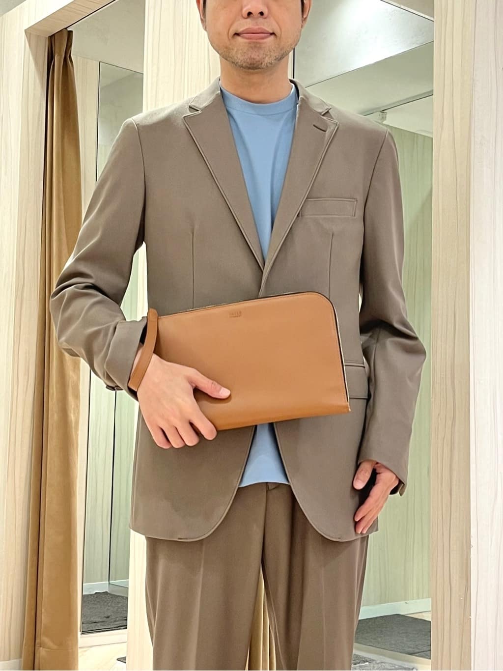 URAさんの「TAKEO KIKUCHI｜【360&deg;ストレッチ／セットアップ対応】None Of Stress ジャケット」を使ったコーディネート