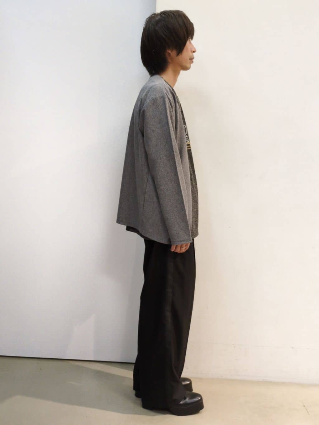 takeさんの「THE SHOP TK｜シャリルジャージ カーディガン 洗濯機OK/吸水速乾/イージーケア/セットアップ可」を使ったコーディネート