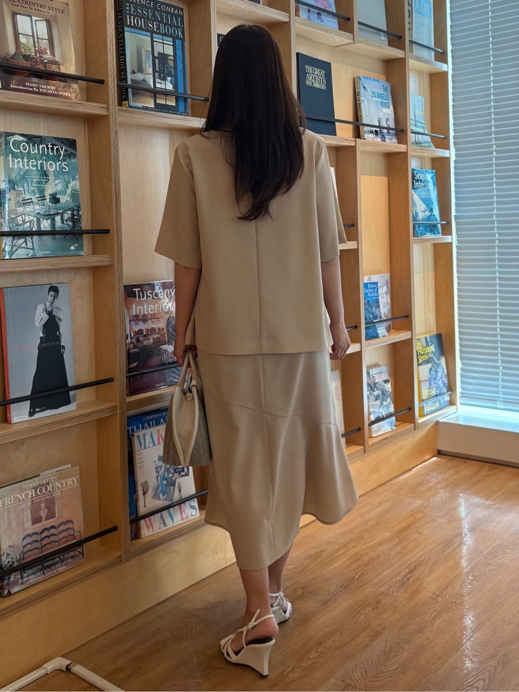 MISAKIさんの「COUP DE CHANCE｜【手洗い可／日本製】五分袖ジャケット」を使ったコーディネート
