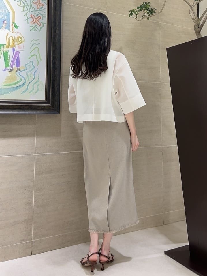 sechiさんの「UNTITLED｜【スクエアインナー】コットンタンクトップ」を使ったコーディネート