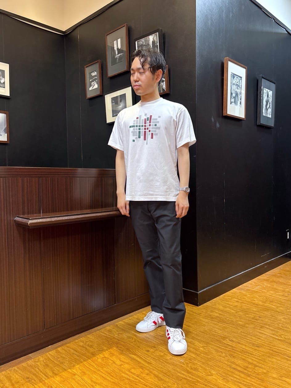 KEIさんの「TAKEO KIKUCHI｜【Made in JAPAN】播州織 ヘリンボン ストレート パンツ」を使ったコーディネート