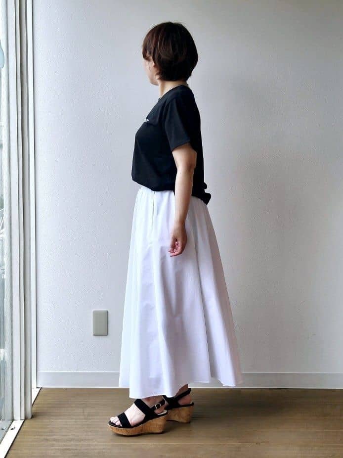 やじまさんの「UNTITLED｜【ステンレス】レイヤードチェーンネックレス」を使ったコーディネート