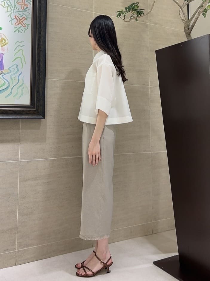 sechiさんの「UNTITLED｜【スクエアインナー】コットンタンクトップ」を使ったコーディネート