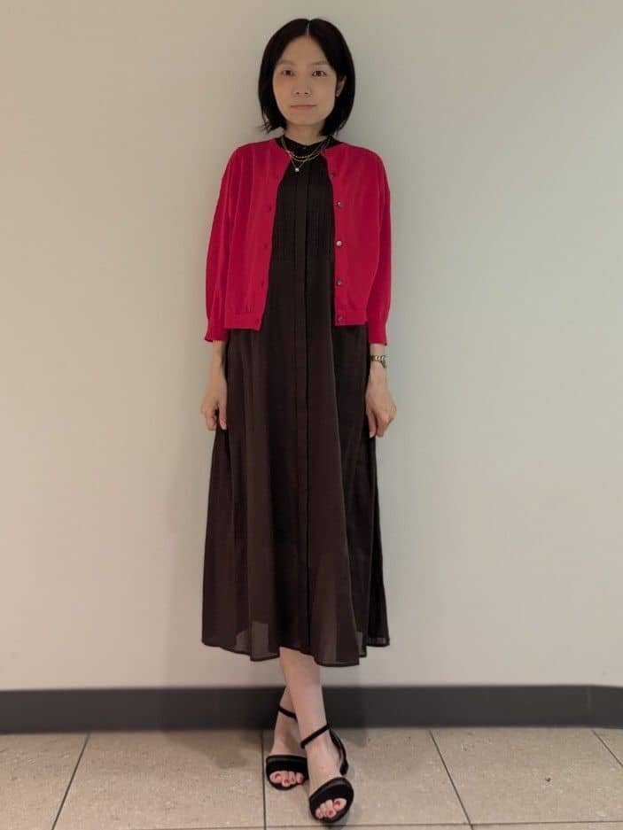 Ayaさんの「UNTITLED｜【ステンレス】レイヤードチェーンネックレス」を使ったコーディネート