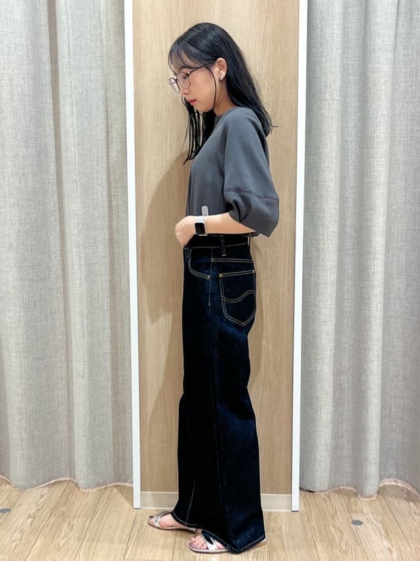 みーちゃんさんの「grove｜【Lee&times;grove別注】WIDE DENIM PANTS」を使ったコーディネート