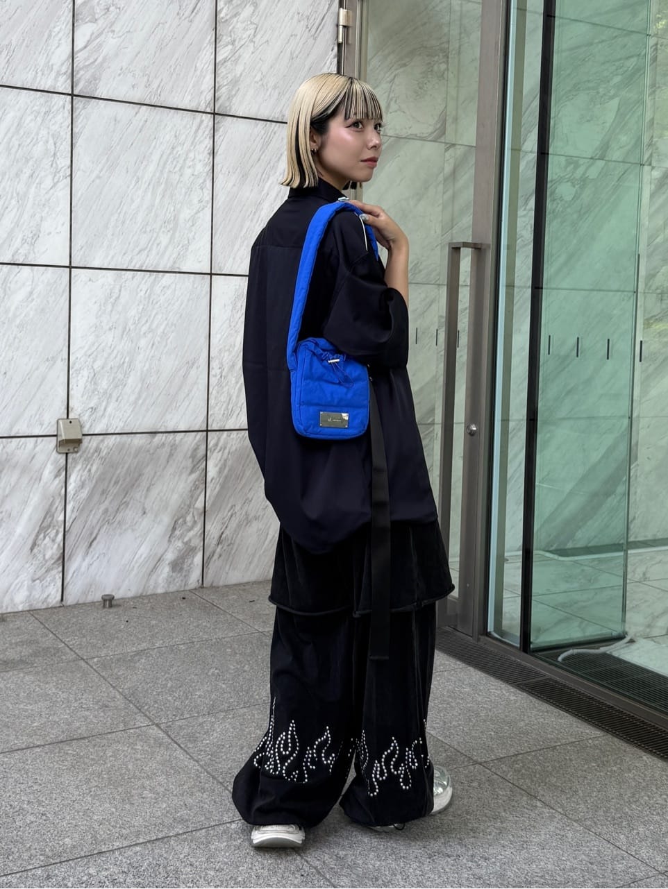 川本葵さんの「tk.TAKEO KIKUCHI｜」を使ったコーディネート