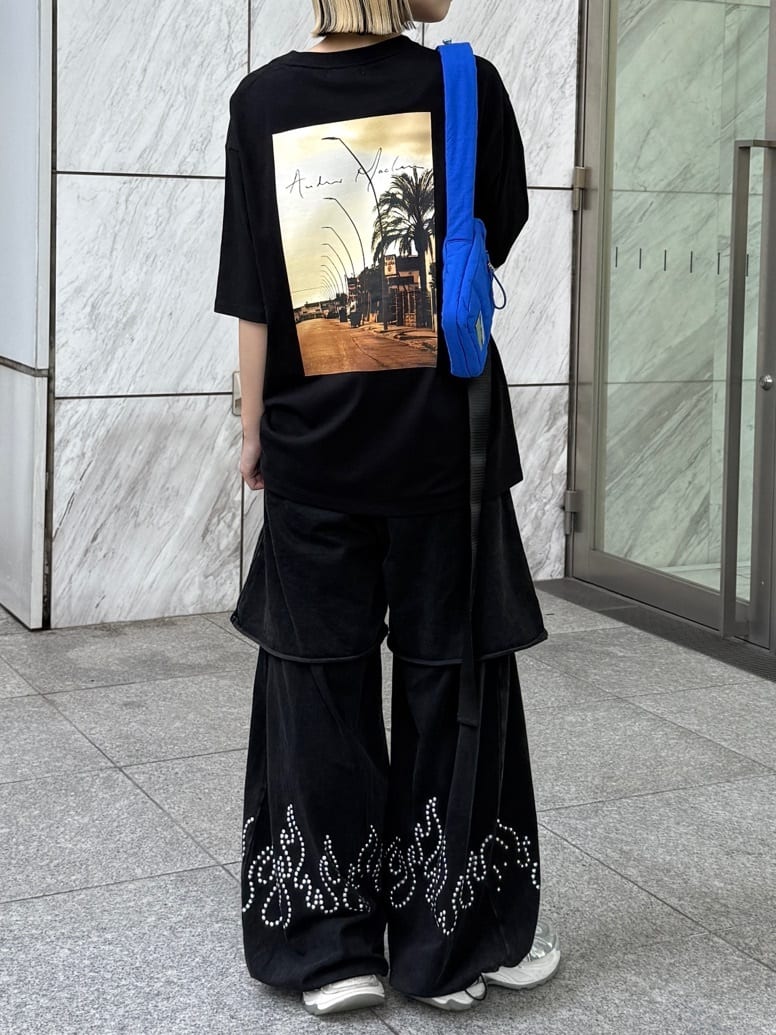 川本葵さんの「tk.TAKEO KIKUCHI｜」を使ったコーディネート