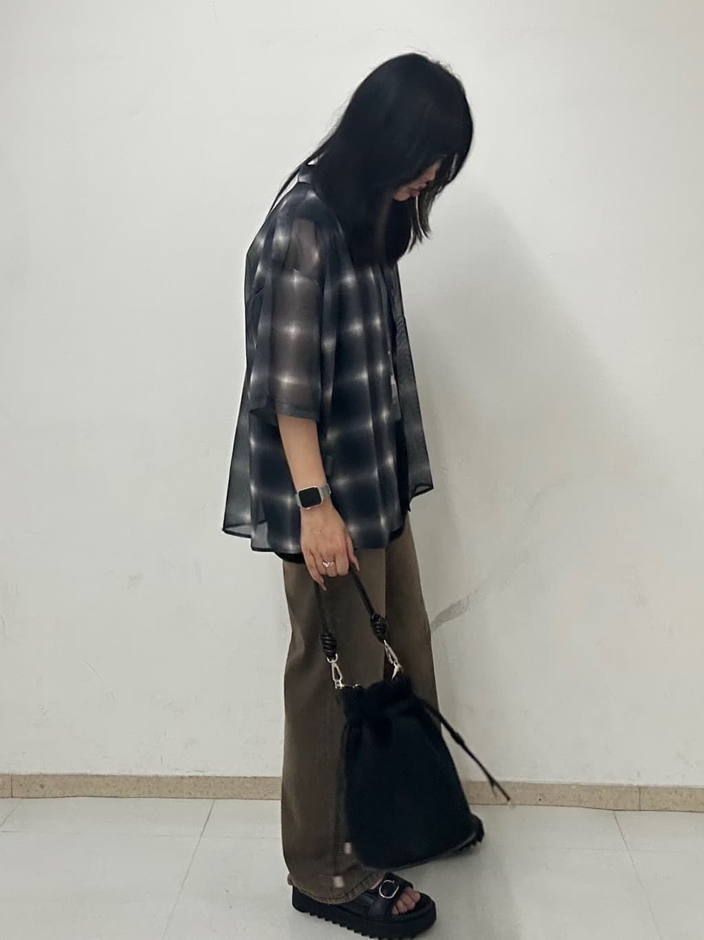 MANAさんの「tk.TAKEO KIKUCHI｜ウォーターグラフィックノースリーブ」を使ったコーディネート