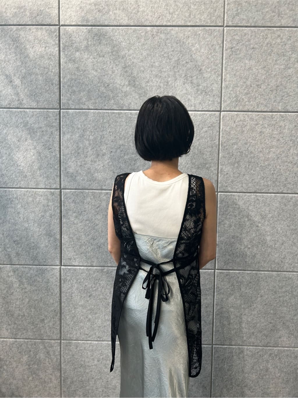 yukoさんの「CODE A｜ribbon cami dress」を使ったコーディネート