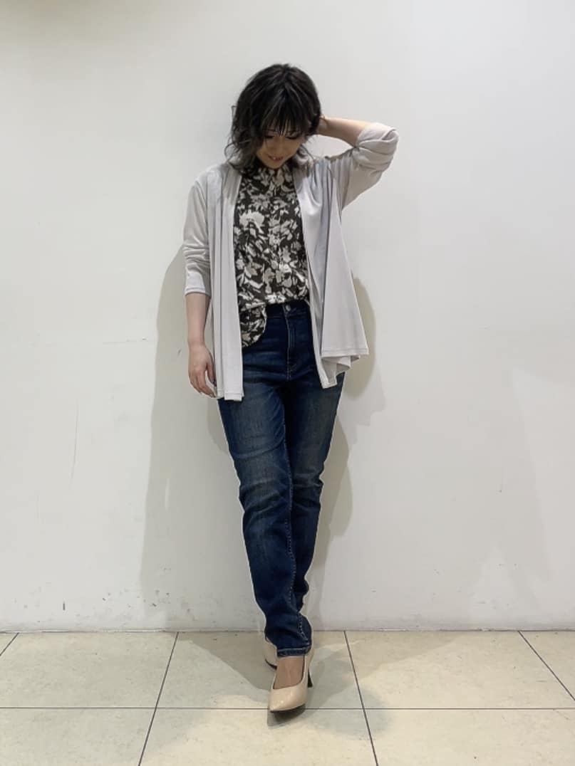 watanabeさんの「UNTITLED｜◆【接触冷感/UV機能/遮熱】ジャージカーディガン」を使ったコーディネート