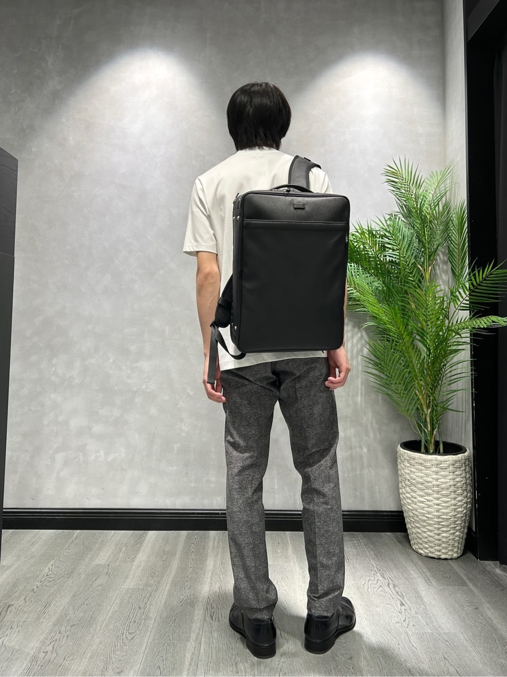 ruiさんの「TAKEO KIKUCHI｜【抗菌防臭】COOL DOTS（R）ドビープリント パンツ」を使ったコーディネート