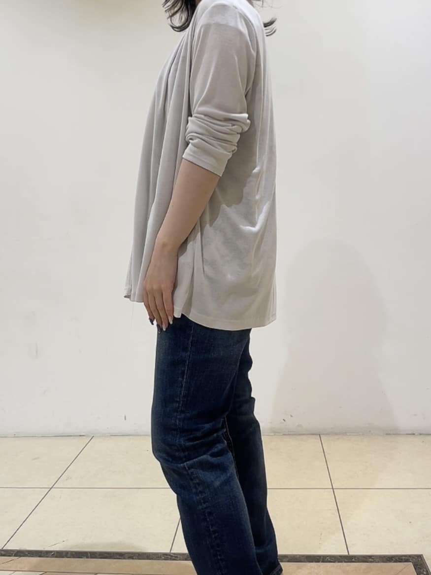 watanabeさんの「UNTITLED｜◆【接触冷感/UV機能/遮熱】ジャージカーディガン」を使ったコーディネート