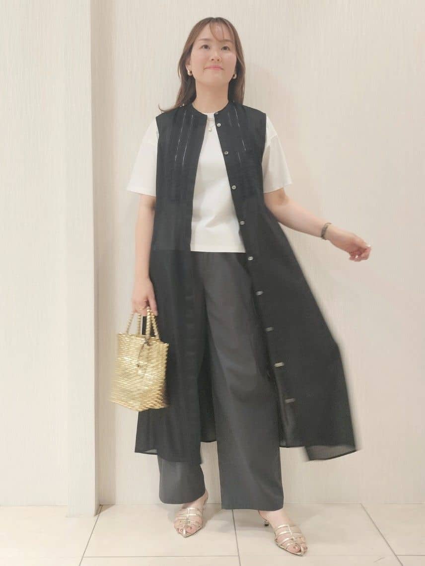 naokoさんの「UNTITLED｜【ステンレス】レイヤードチェーンネックレス」を使ったコーディネート
