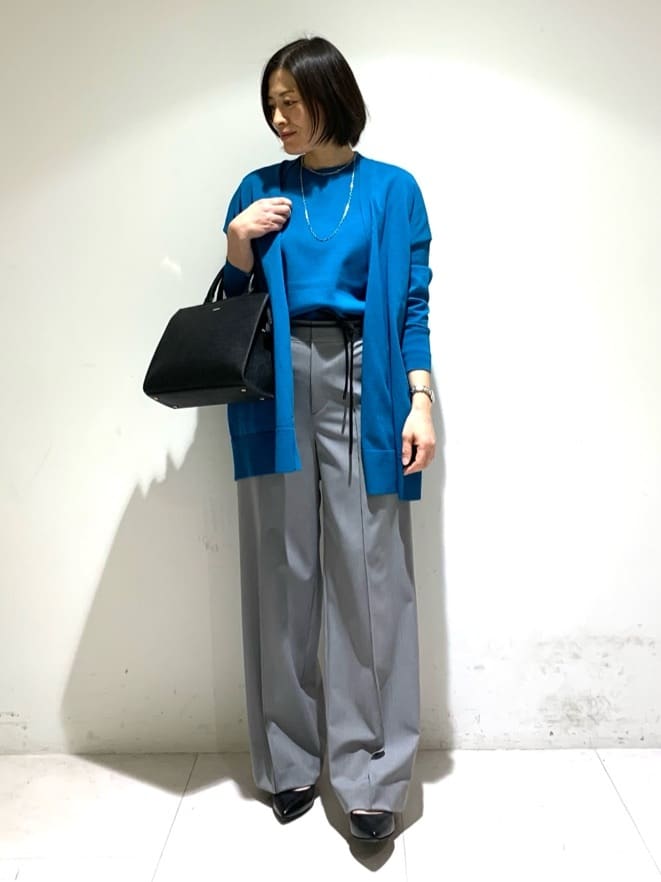ちーさんの「UNTITLED｜◆【アンサンブル可能】ニットベスト」を使ったコーディネート