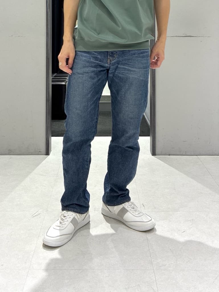 わいずみさんの「TAKEO KIKUCHI｜【抗菌防臭／5サイズ展開】ハイゲージポンチ Tシャツ」を使ったコーディネート
