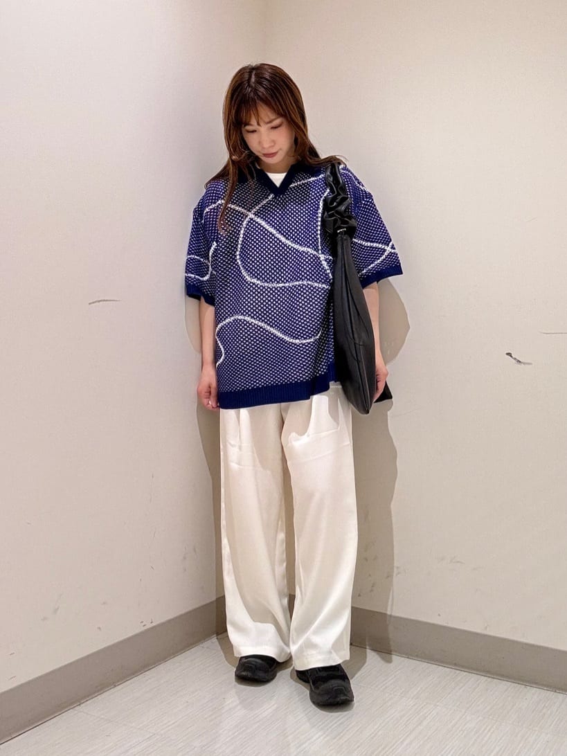 S.A.Oさんの「tk.TAKEO KIKUCHI｜◆ラインアートニットポロ」を使ったコーディネート