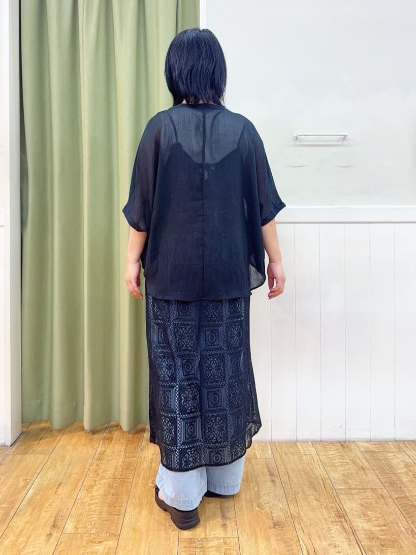 makiさんの「SHOO･LA･RUE｜【S-LL】レースキャミワンピース」を使ったコーディネート