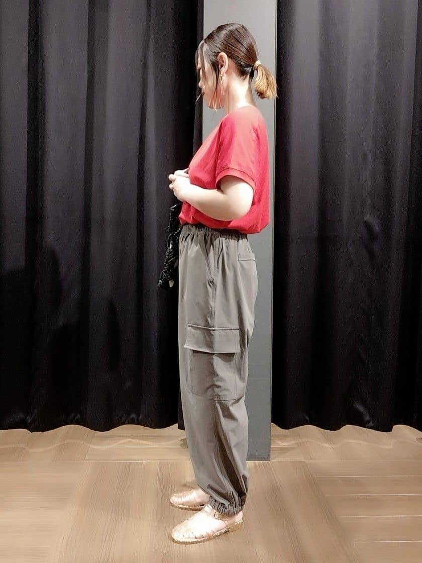naoさんの「THE SHOP TK｜ラバーグルカサンダル」を使ったコーディネート