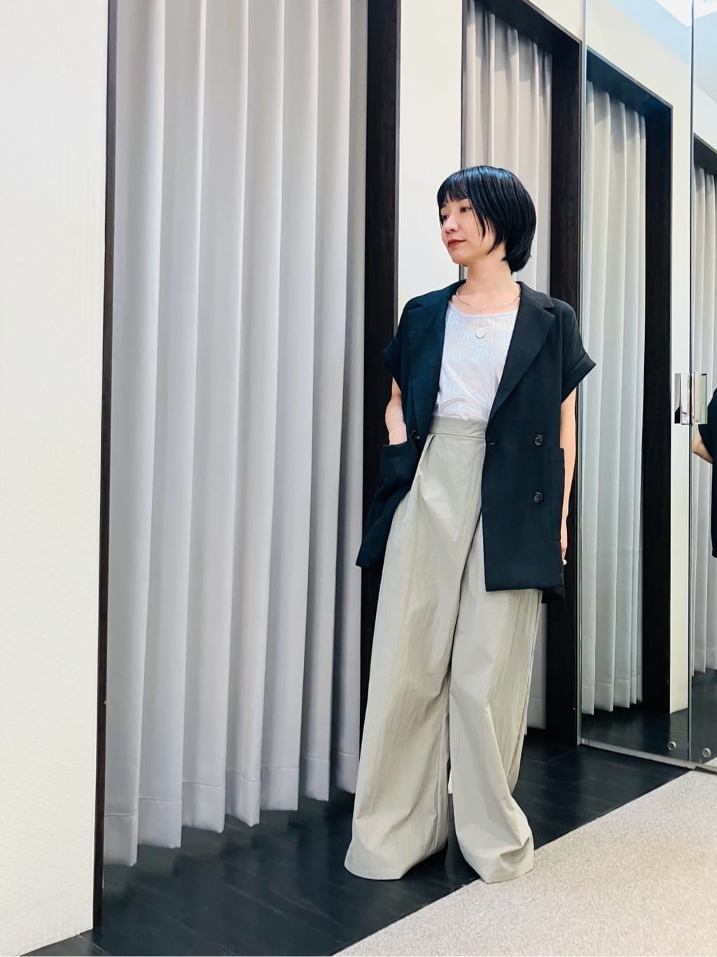 AYAさんの「INDIVI｜◆ワントップチョーカー」を使ったコーディネート