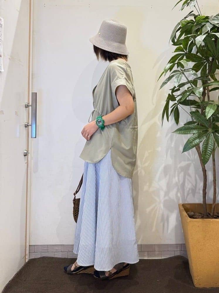 misakiさんの「SHOO･LA･RUE｜【S-LL】シルエットが変えられる ウエストリボンブラウス」を使ったコーディネート
