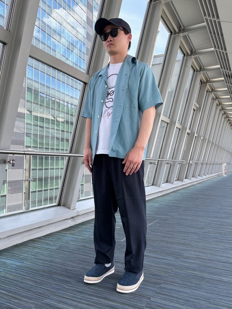 圭哉さんの「TAKEO KIKUCHI｜◆アソートサングラス」を使ったコーディネート