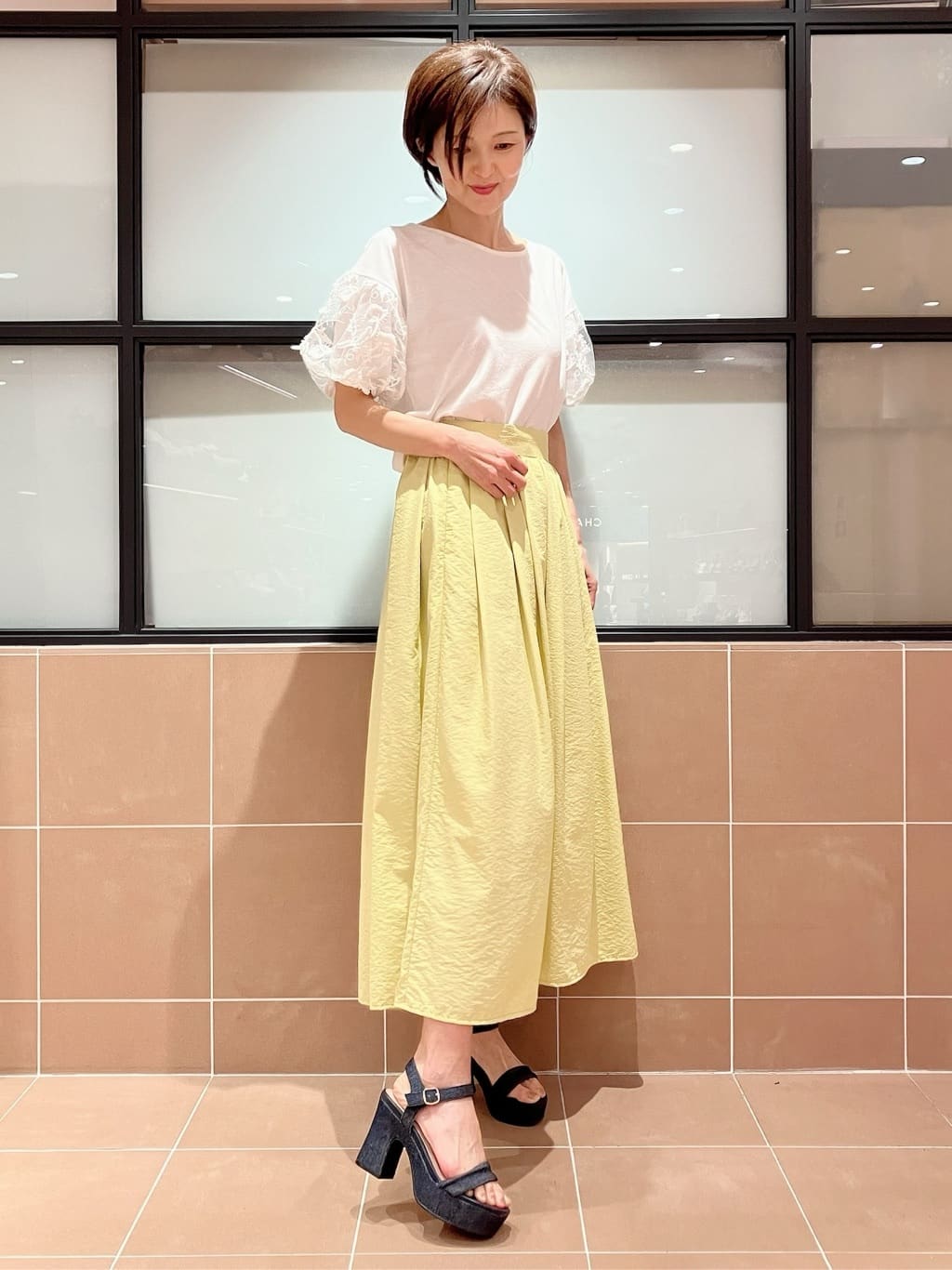 Ｋさんの「ESPERANZA｜アンクルベルトサンダル」を使ったコーディネート
