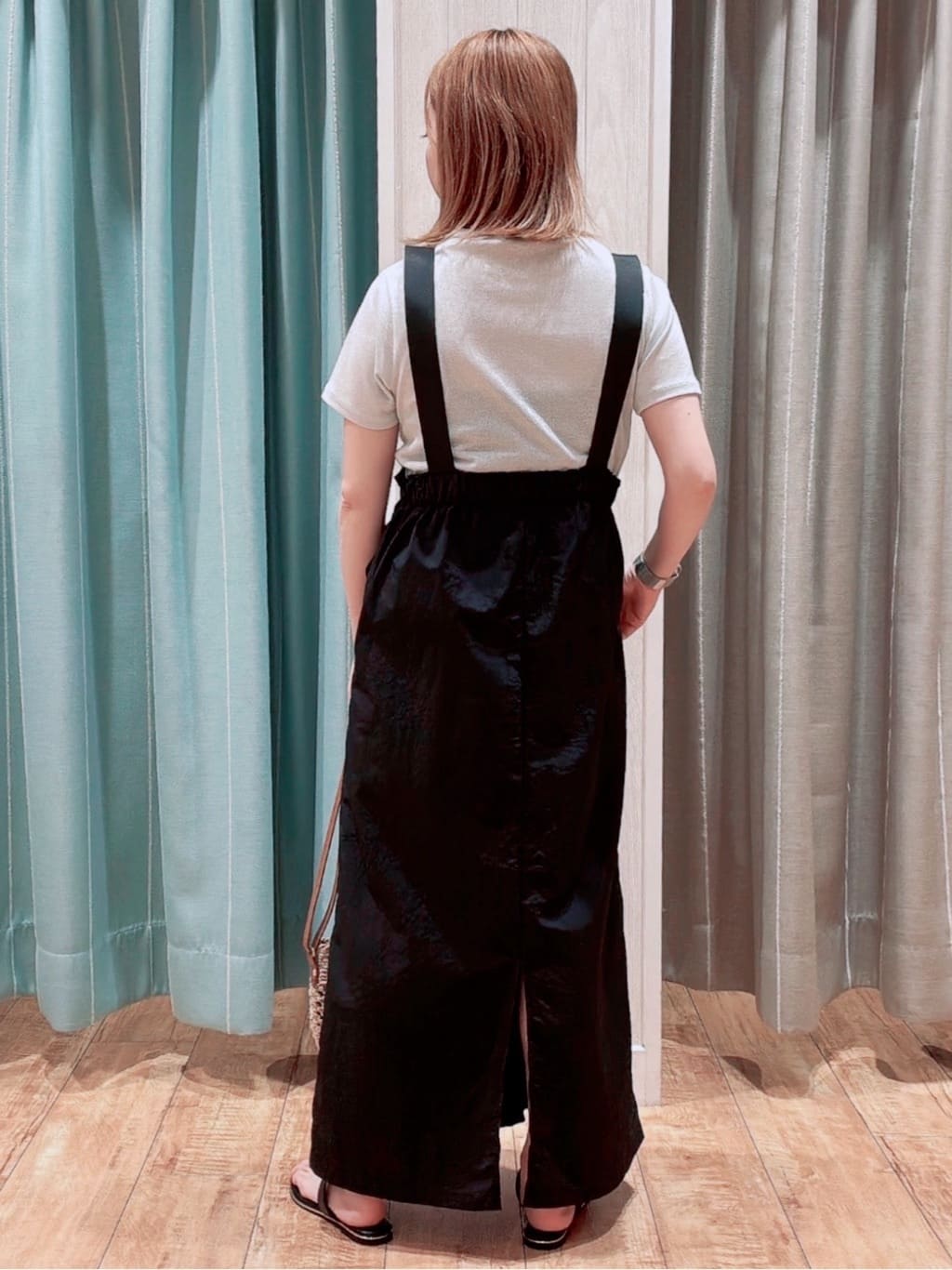 なみぞうさんの「SHOO･LA･RUE｜【洗える/プチプラ】大人の抜け感をプラスする バンドカラーシャツ」を使ったコーディネート