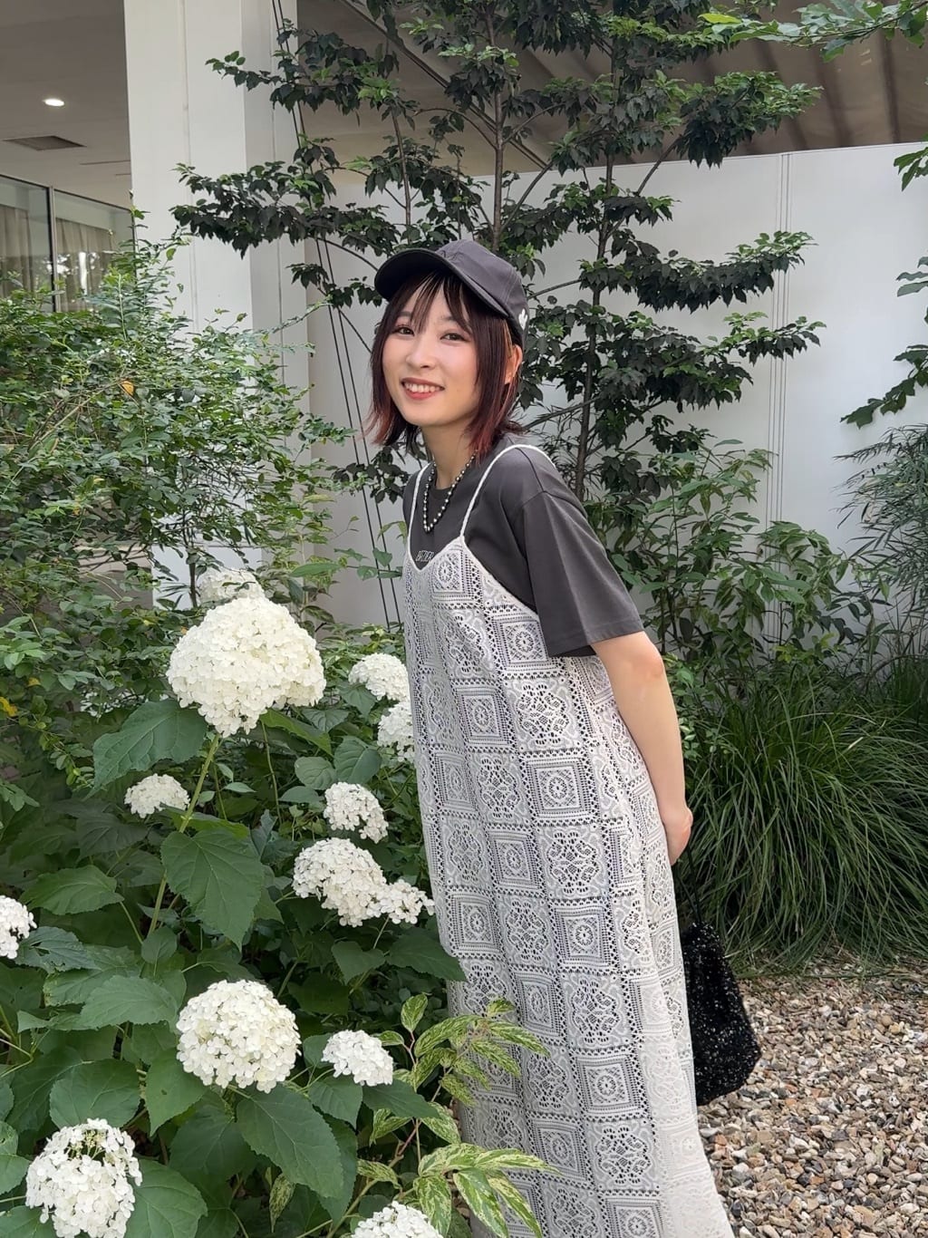 𝐜𝐡𝐢𝐤𝐚さんの「SHOO･LA･RUE｜【S-LL/ひんやり/UV】選べる6柄でそれぞれ欲しくなる プリントTシャツ」を使ったコーディネート
